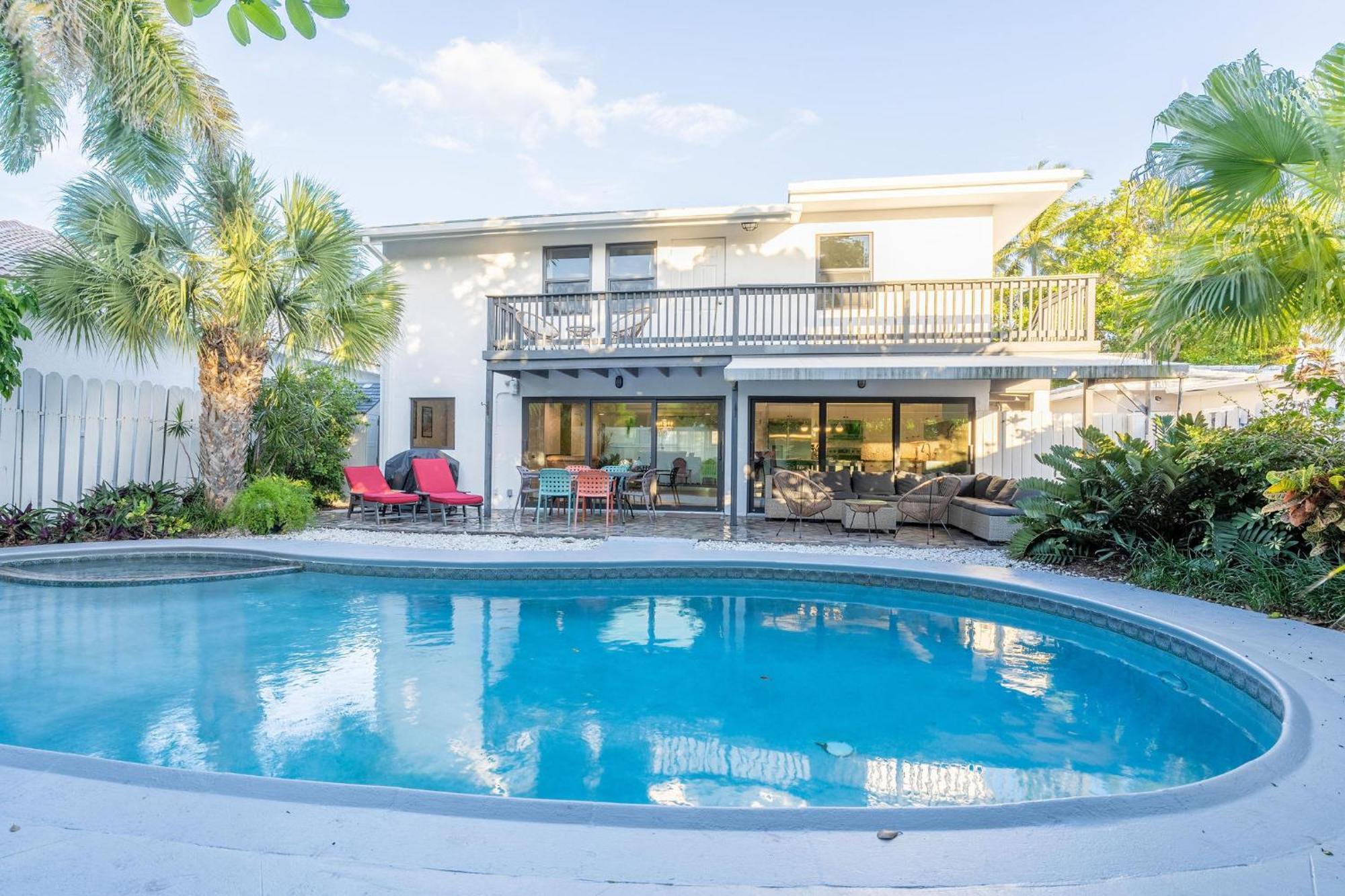 4 Bed/4,5 Bath Beach House Fort Lauderdale Exterior photo